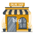 Створення інтернет-магазину на Horoshop з нуля до продажів Big shop_big фото